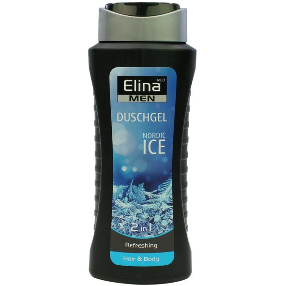 Gel de dus pentru barbati 2in1 Nordic Ice Elina Med 300ml [1]