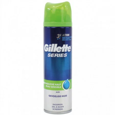 Gel de ras aloe vera ten sensibil Gillette Series 200ml [1]