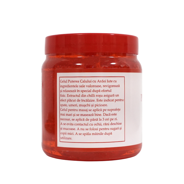Gel puterea calului cu ardei iute 500 ml [2]