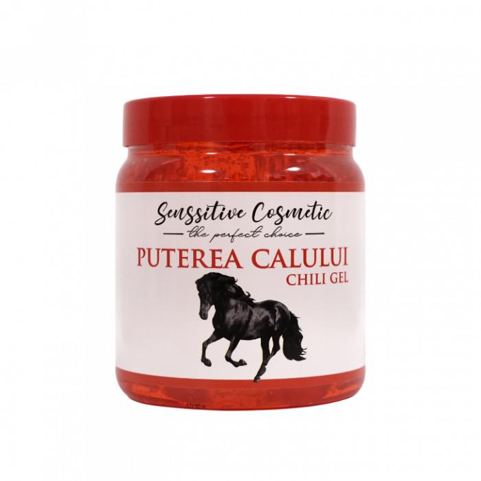 Gel puterea calului cu ardei iute 500 ml [1]