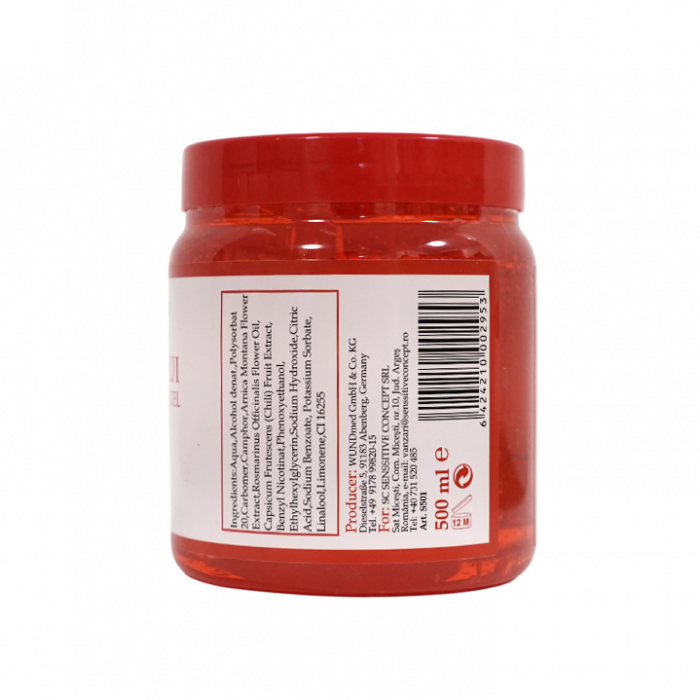 Gel puterea calului cu ardei iute 500 ml [3]