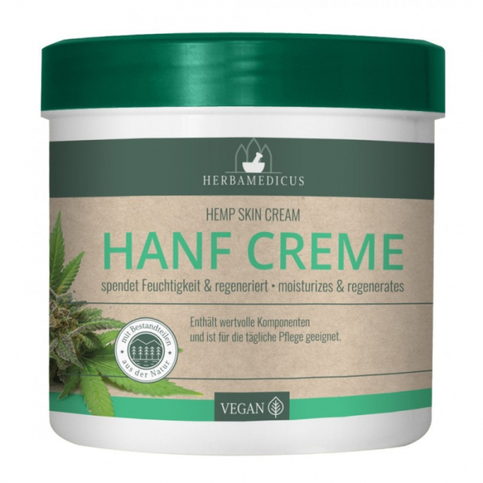 Herbamedicus crema cu ulei din seminte de canepa 250 ml [1]