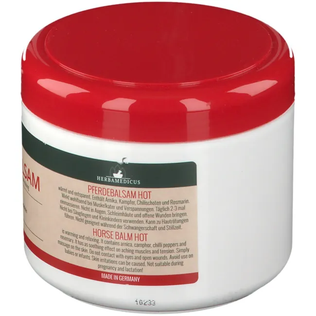 Herbamedicus Gel puterea calului "HOT" cu ardei iute 500 ml [2]