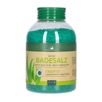 Herbamedicus Sare de baie cu extract de eucalipt 575g [1]