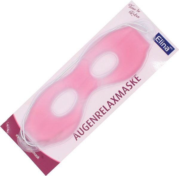 Masca de ochi cu gel relaxanta, aplicare rece/cald 24 x 7 cm Elina Med [1]