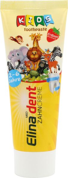 Pasta de dinti pentru copii 2-6 ani Elina Kids 75ml [1]