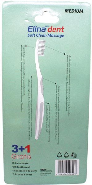 Periuta de dinti Soft Clean 3+1 Elina Dent [2]