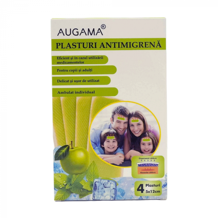 Plasturi antimigrena  4 buc Augama [1]