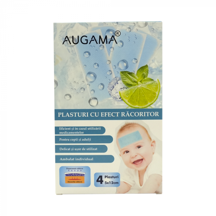 Plasturi cu efect racoritor 4 buc Augama [1]