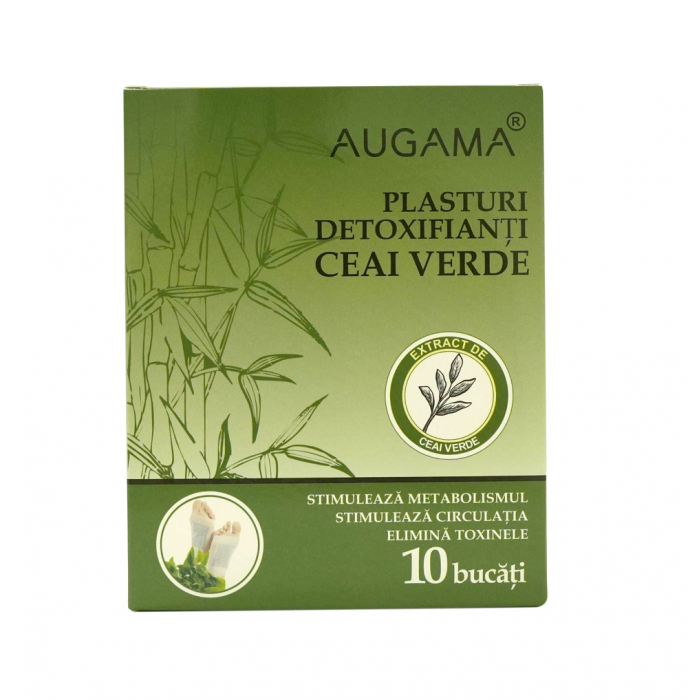 Plasturi detoxifianti cu ceai verde Augama 10 buc [1]