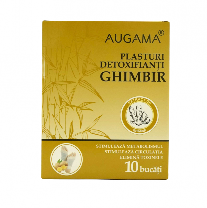 Plasturi detoxifianti ghimbir Augama 10 buc [1]