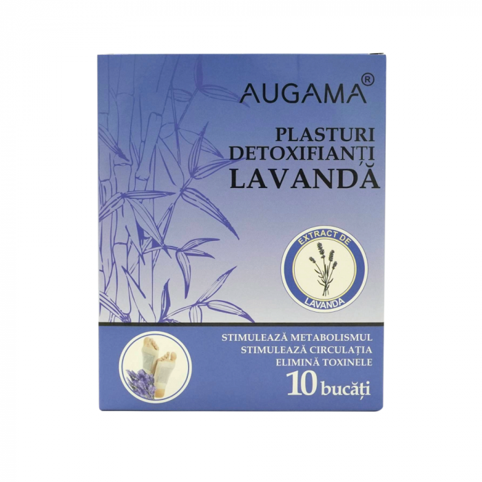 Plasturi detoxifianti lavanda Augama 10 buc [1]