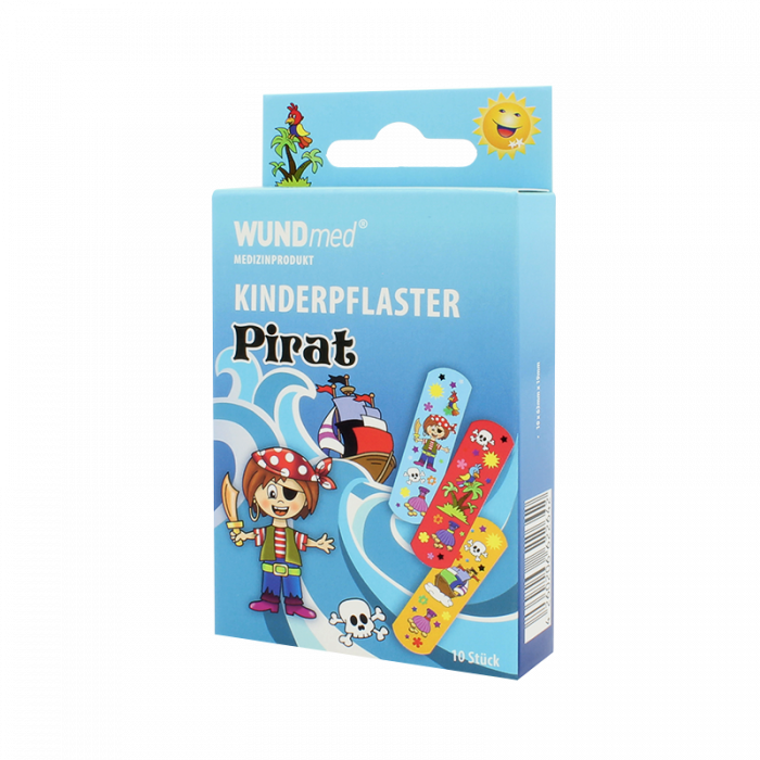 Plasturi pentru copii – Piraţi Wundmed x10 buc [1]