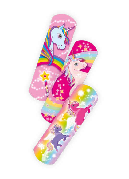 Plasturi pentru copii unicorni Wundmed x 10 bucati [2]