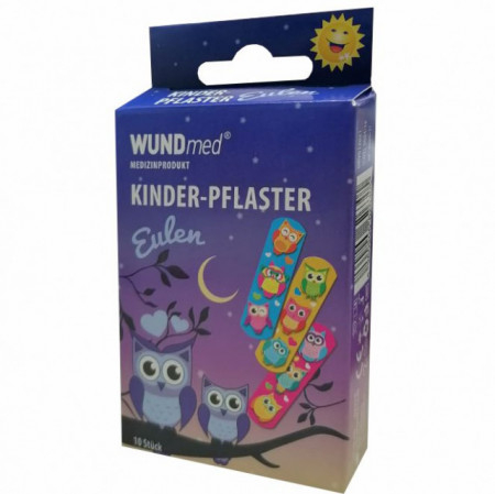 Plasturi pt copii – Bufnite Wundmed 10 buc [1]