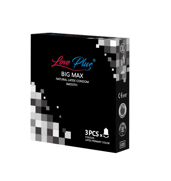 Prezervative love plus big max 3 buc [1]