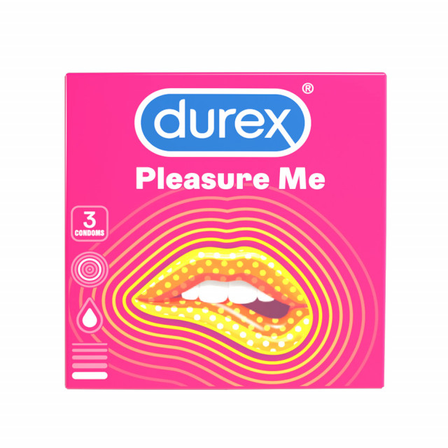 Prezervative pleasure me, 3 bucati, Durex [1]