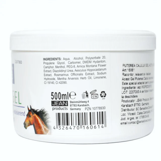 Puterea Calului GEL ACTIV 500ML Elina Med [4]