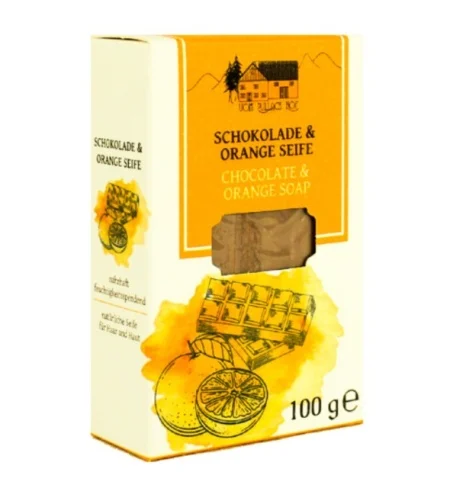 Sapun cu ciocolata si portocale pentru piele si par 100g [1]