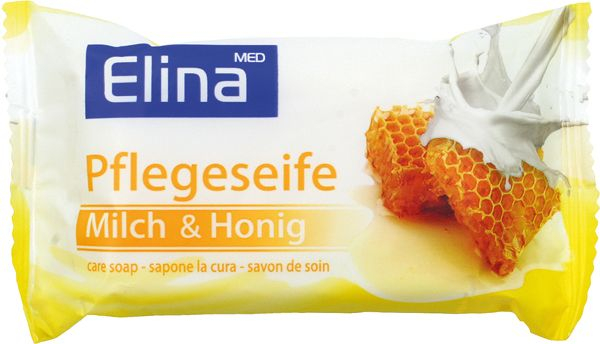 Sapun solid cu parfum de lapte si miere 80g Elina Med [1]