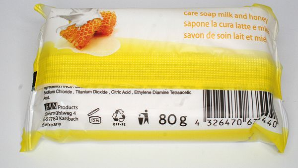 Sapun solid cu parfum de lapte si miere 80g Elina Med [2]