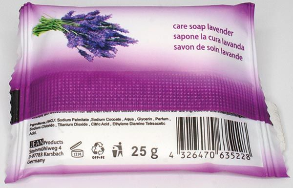 Sapun solid cu parfum lavanda 25g Elina Med [2]