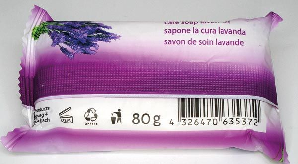 Sapun solid cu parfum lavanda 80g Elina Med [3]