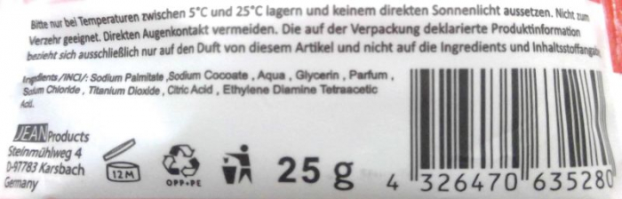 Sapun solid cu parfum rodie 25g Elina Med [4]