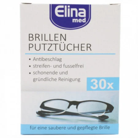 Servetele umede pentru curatare ochelari Elina Med 30 buc [1]