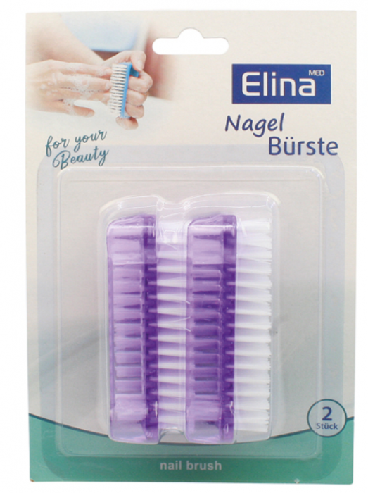Set 2 perii pentru maini si unghii 8.5*3*3cm Elina Med [1]
