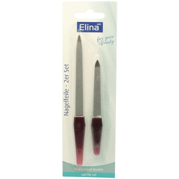 Set 2 pile pentru unghii safir 17 &13cm Elina Med [1]