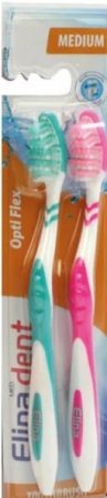 Igiena orala - Set 2 periute de dinti Flexident Elina Med