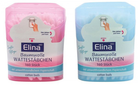 Betisoare din bumbac 160 bucati Elina Med [1]