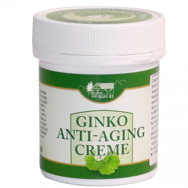 Ingrijirea tenului - Crema anti-imbatranire cu Ginko Biloba 125 ml