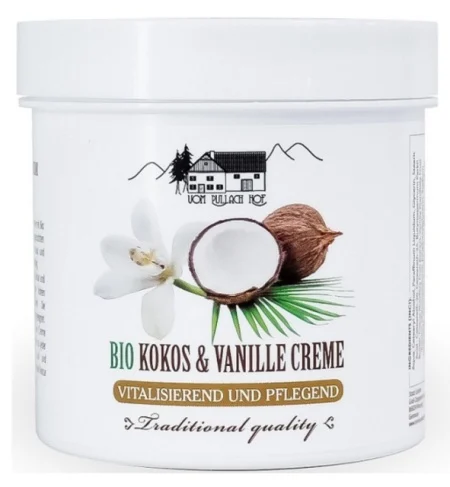 COSMETICE SI INGRIJIRE - Crema organica cu nuca de cocos si vanilie Vom Pullach Hof 250ml