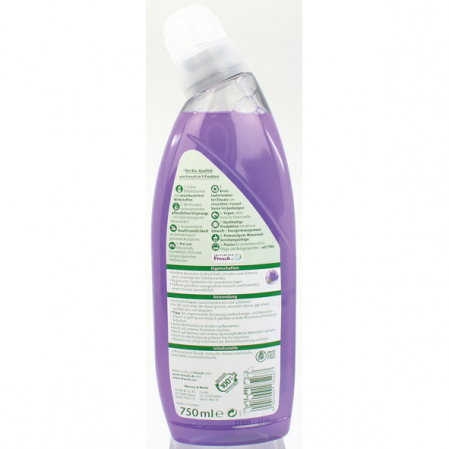Gel curatare toaleta cu lavanda Frosch 750ml [1]