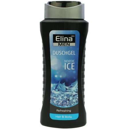 COSMETICE SI INGRIJIRE - Gel de dus pentru barbati 2in1 Nordic Ice Elina Med 300ml