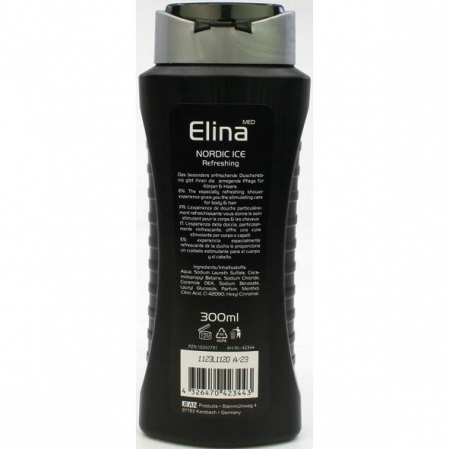 Gel de dus pentru barbati 2in1 Nordic Ice Elina Med 300ml [1]