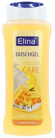 COSMETICE SI INGRIJIRE - Gel de dus si sampon 2in1 Vitality Care Elina Med 300ml