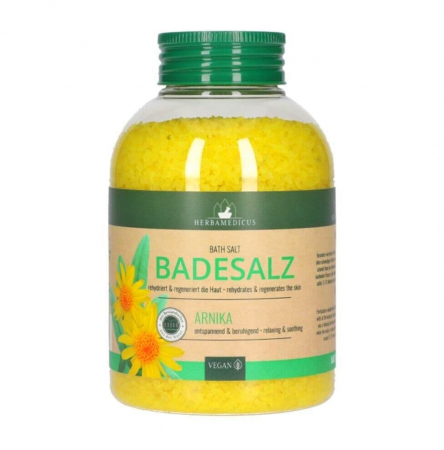  Ingrijire corporala - Herbamedicus Sare de baie cu extract de arnica 575g