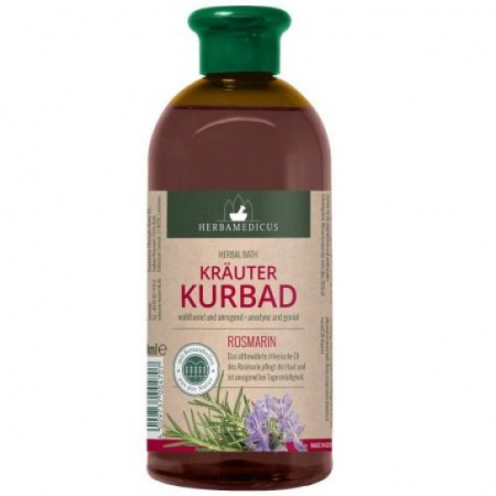 COSMETICE SI INGRIJIRE - Herbamedicus spumant de baie cu extract de rozmarin 500ml