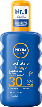 COSMETICE SI INGRIJIRE - Nivea SUN Spray pentru protectie solara cu SPF 30 Protect & Moisture 200ml