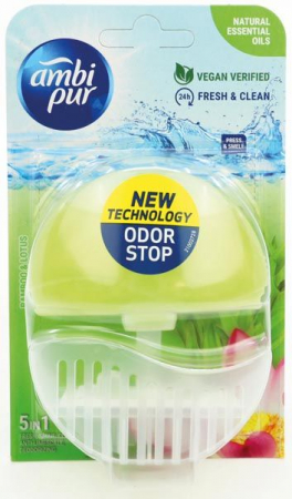 PRODUSE CASA SI BUCATARIE - Odorizant toaleta Ambi Pur Floare de lotus & Bambus 55ml