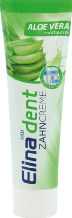 Igiena orala - Pasta de dinti cu Aloe Vera pentru dinti sensibili 100ml Elina Med