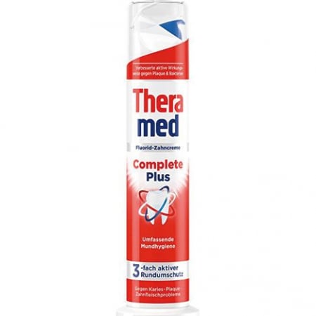 COSMETICE SI INGRIJIRE - Pasta de dinti cu dozator Complete Plus Theramed 100ml