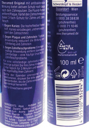 Pasta de dinti cu dozator Original Theramed 100ml [1]