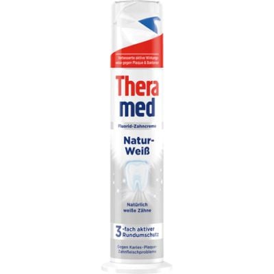 COSMETICE SI INGRIJIRE - Pasta de dinti cu dozator pentru albirea dintilor Theramed 100ml