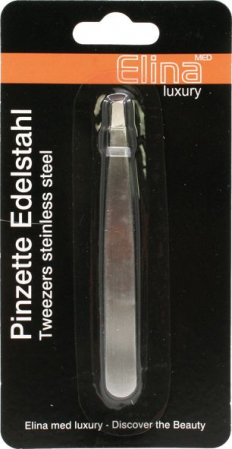 COSMETICE SI INGRIJIRE - Penseta otel inoxidabil 9.5*1cm Elina Med
