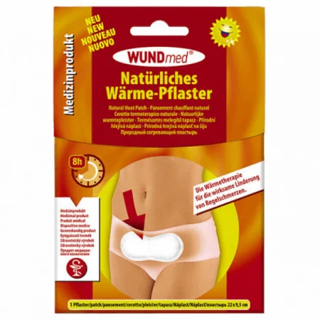  Ingrijire corporala - Plasture cu efect de incalzire impotriva durerilor menstruale Wundmed 22 x 9.5 cm