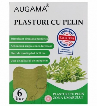 COSMETICE SI INGRIJIRE - Plasture cu pelin pentru zona umarului Augama 6 buc